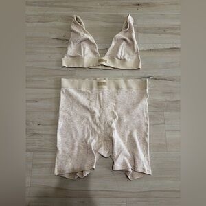 SKIMS Pajamas- Large Bottoms, XL Bra